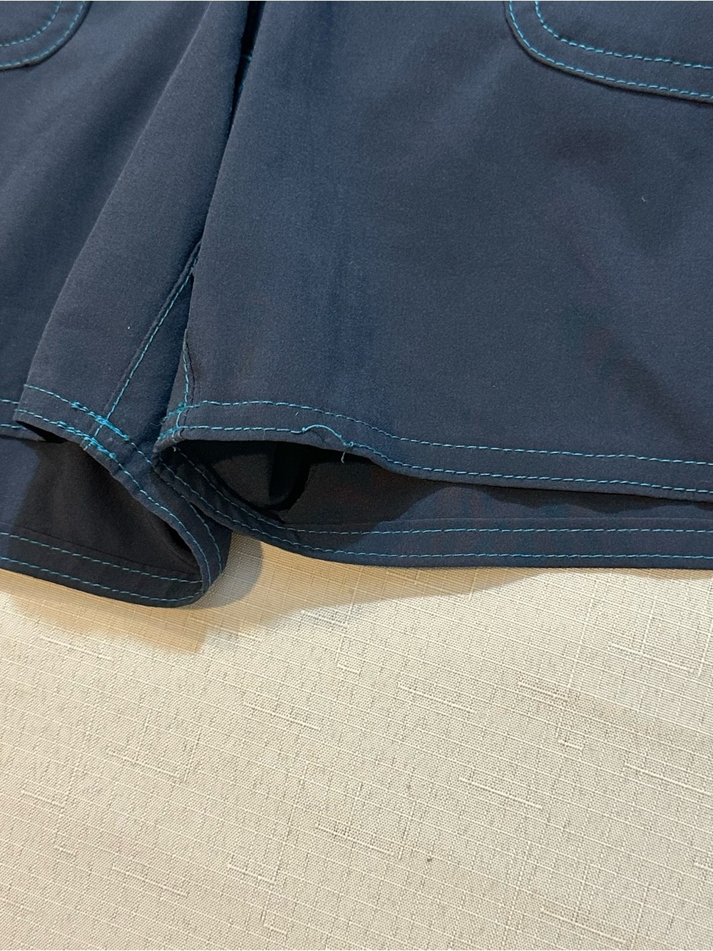 The North Face Women’s Navy Blue Board Shorts Swim Shorts Lace Up Large - Picture 16 of 16